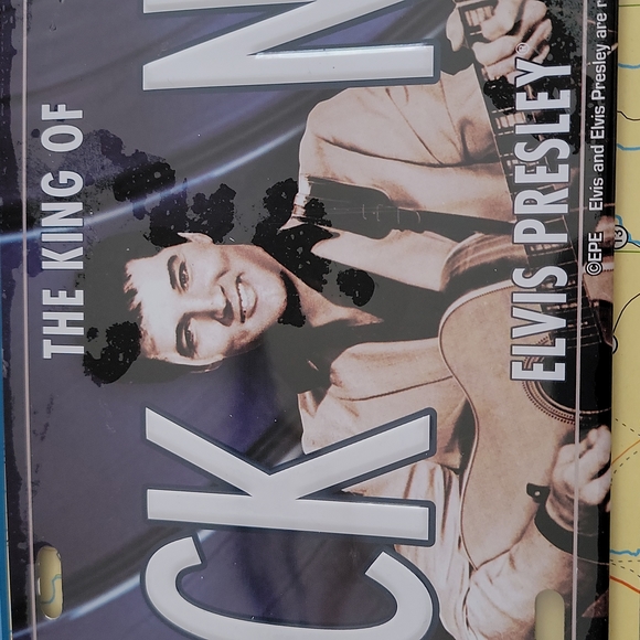 ELVIS PRESLEY LICENSES PLATE